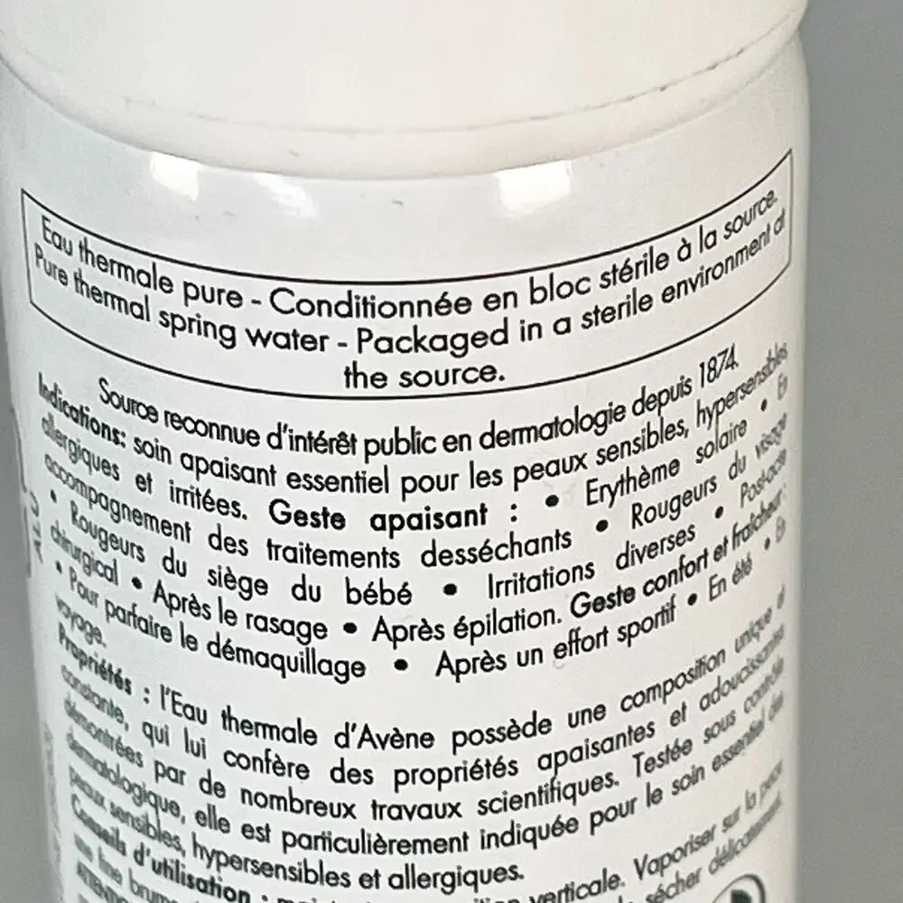 Avene Thermal Spring Water Spray Soothing Softening Calming 1.6 fl oz 50ml New